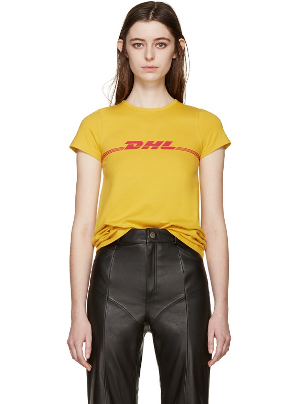 balenciaga dhl t shirt