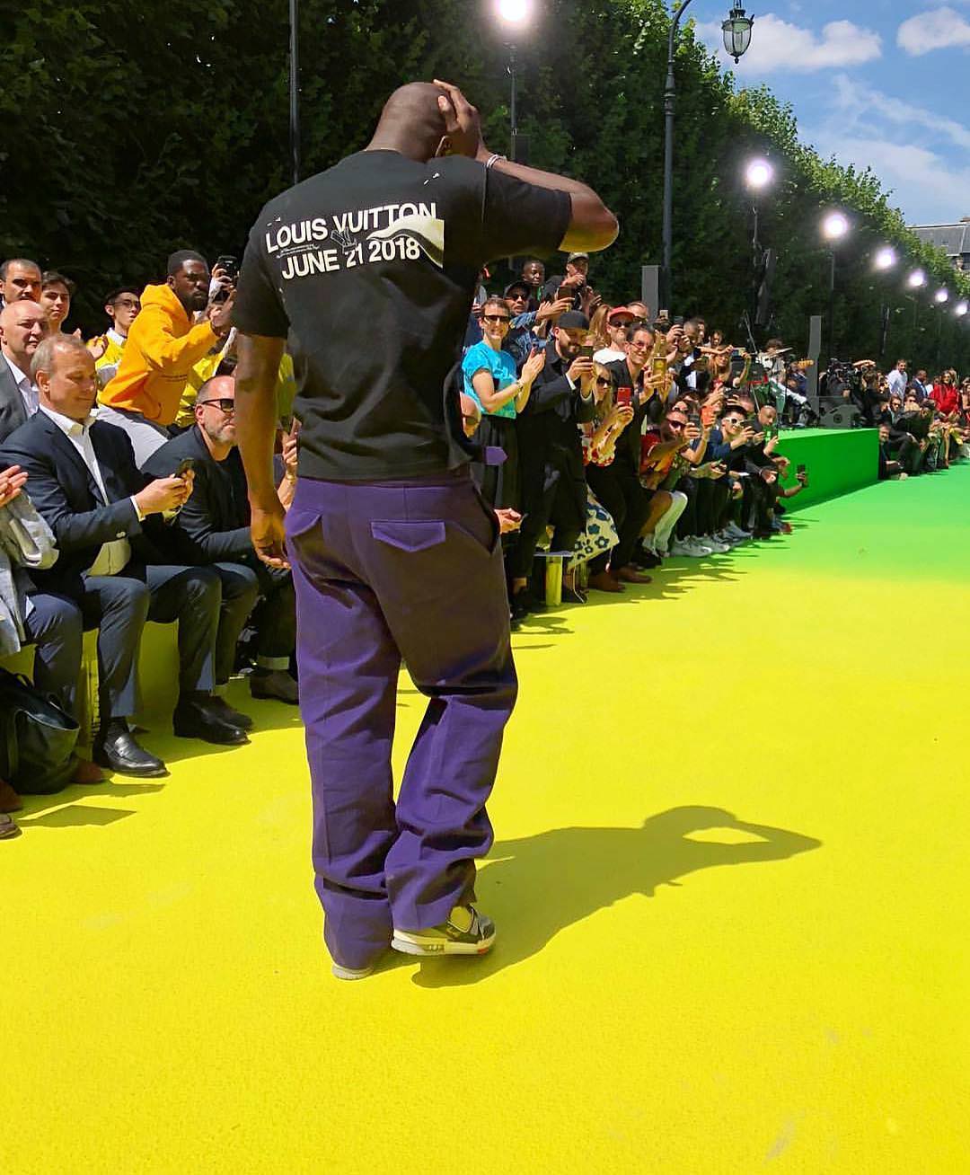 Virgil Abloh used some famous friends as models for his Louis Vuitton SS19  show