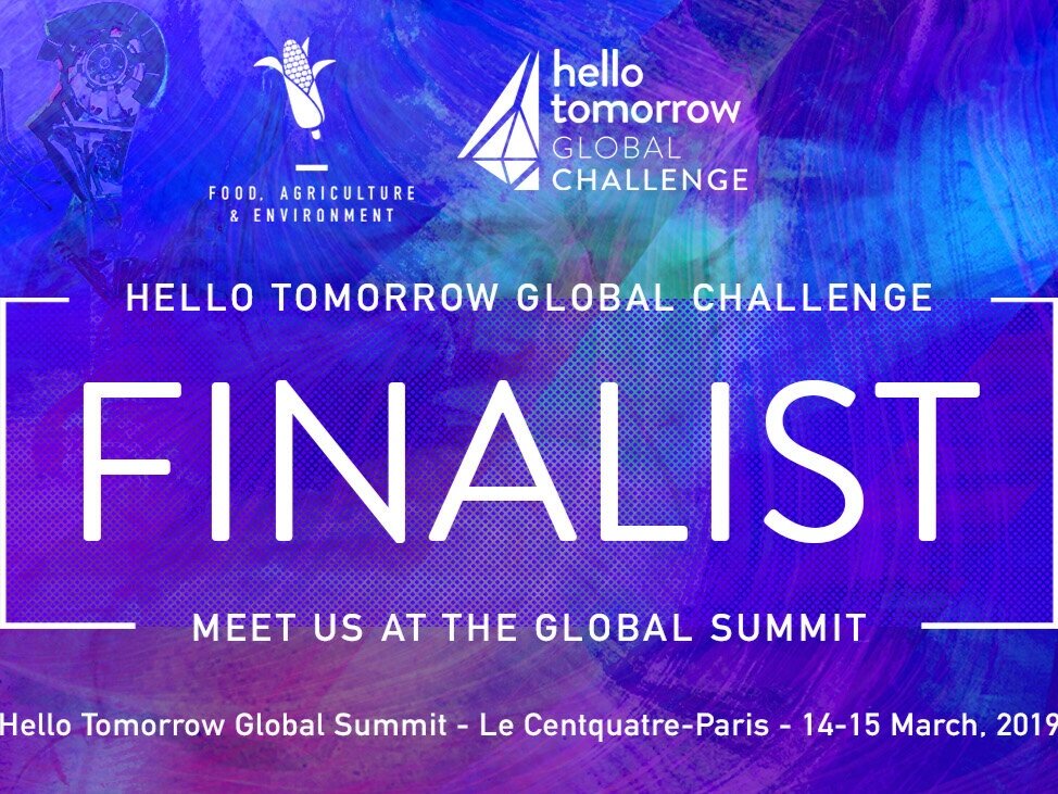 EarthSense is a Finalist in the Hello Tomorrow Global Challenge