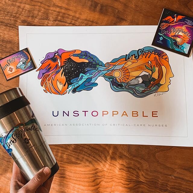 FLASH GIVEAWAY: NTI 2020 in Indianapolis never happened, but we still have the promotional material and beautiful theme artwork to enjoy! Leave a comment below and I&rsquo;ll choose someone tomorrow evening (6/16 1730 MDT) to win some UNSTOPPABLE swa