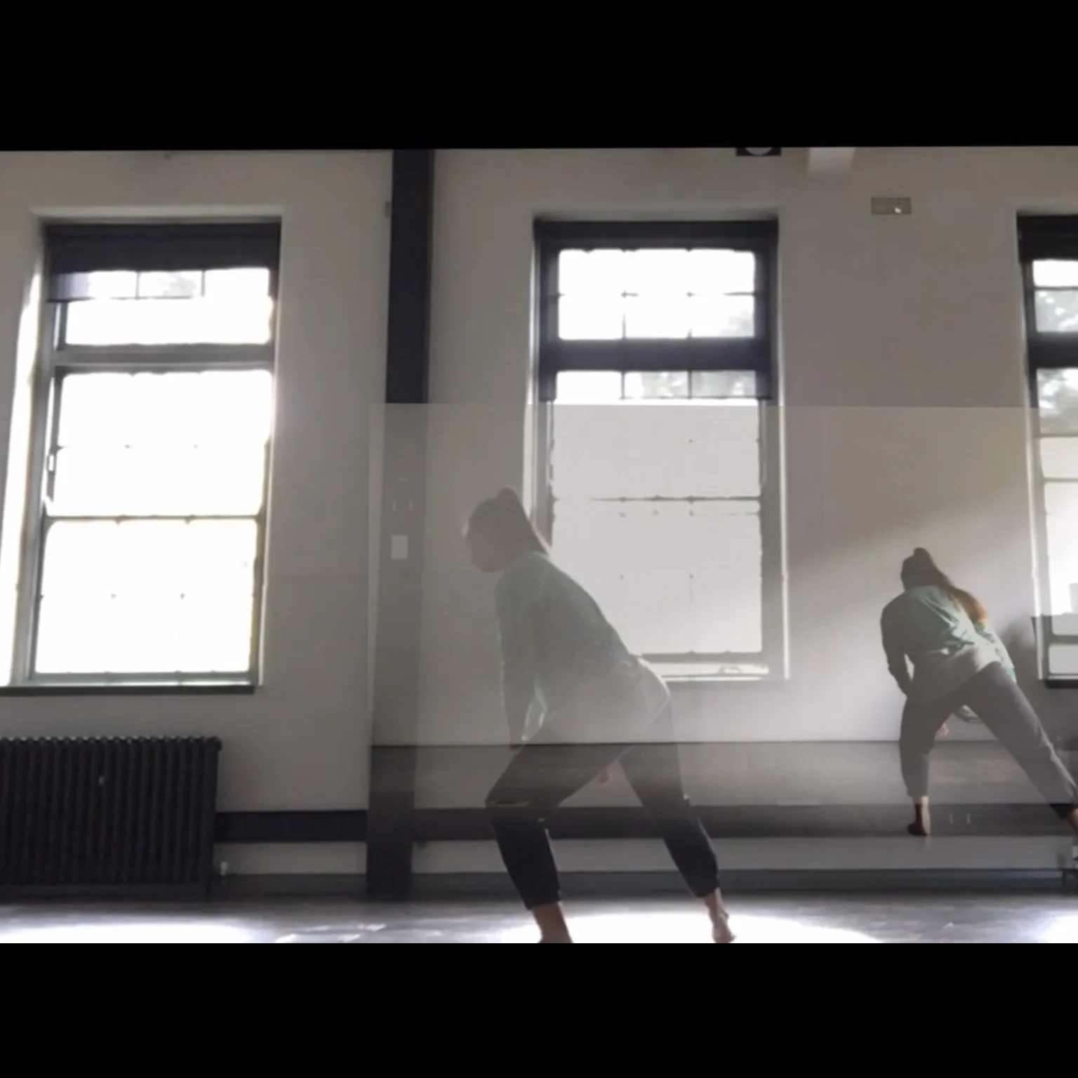 still from studio showing of Encoded Pathways