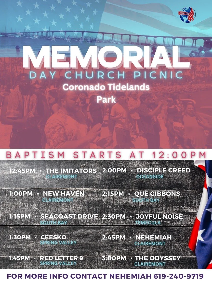 Memorial Day Picnic and Baptism