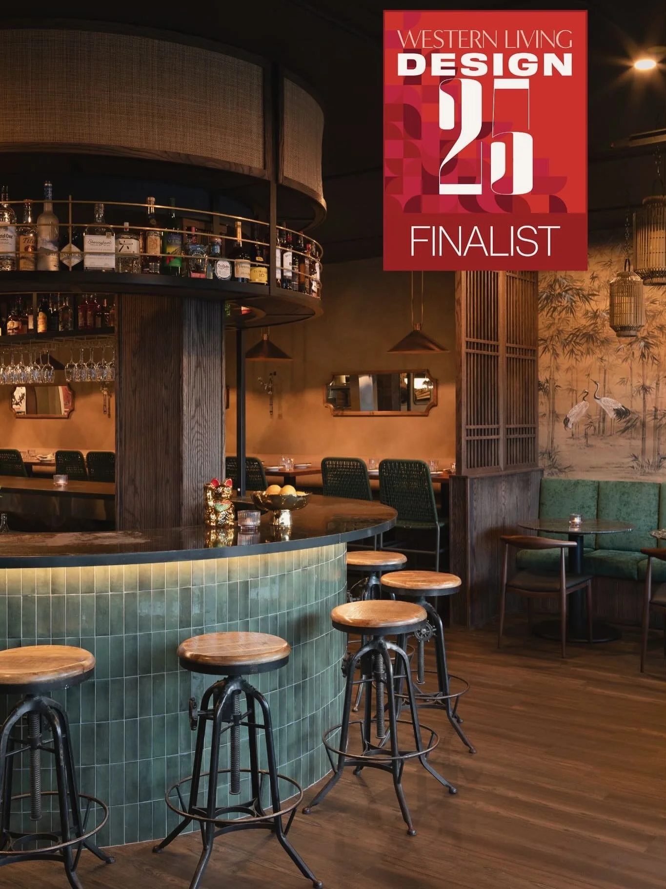 We&rsquo;re thrilled to share some exciting news!
Our Heritage Restaurant &amp; Bar project in Vancouver has been selected as a finalist in the Western Living Design 25 Awards.
Winners are determined by public vote and voting is now open! To support 