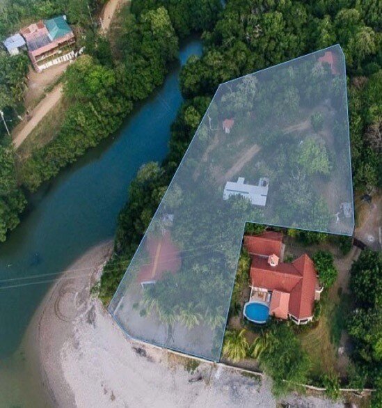 Marsella Beachfront Property for Sale Aerial With Outline.jpg