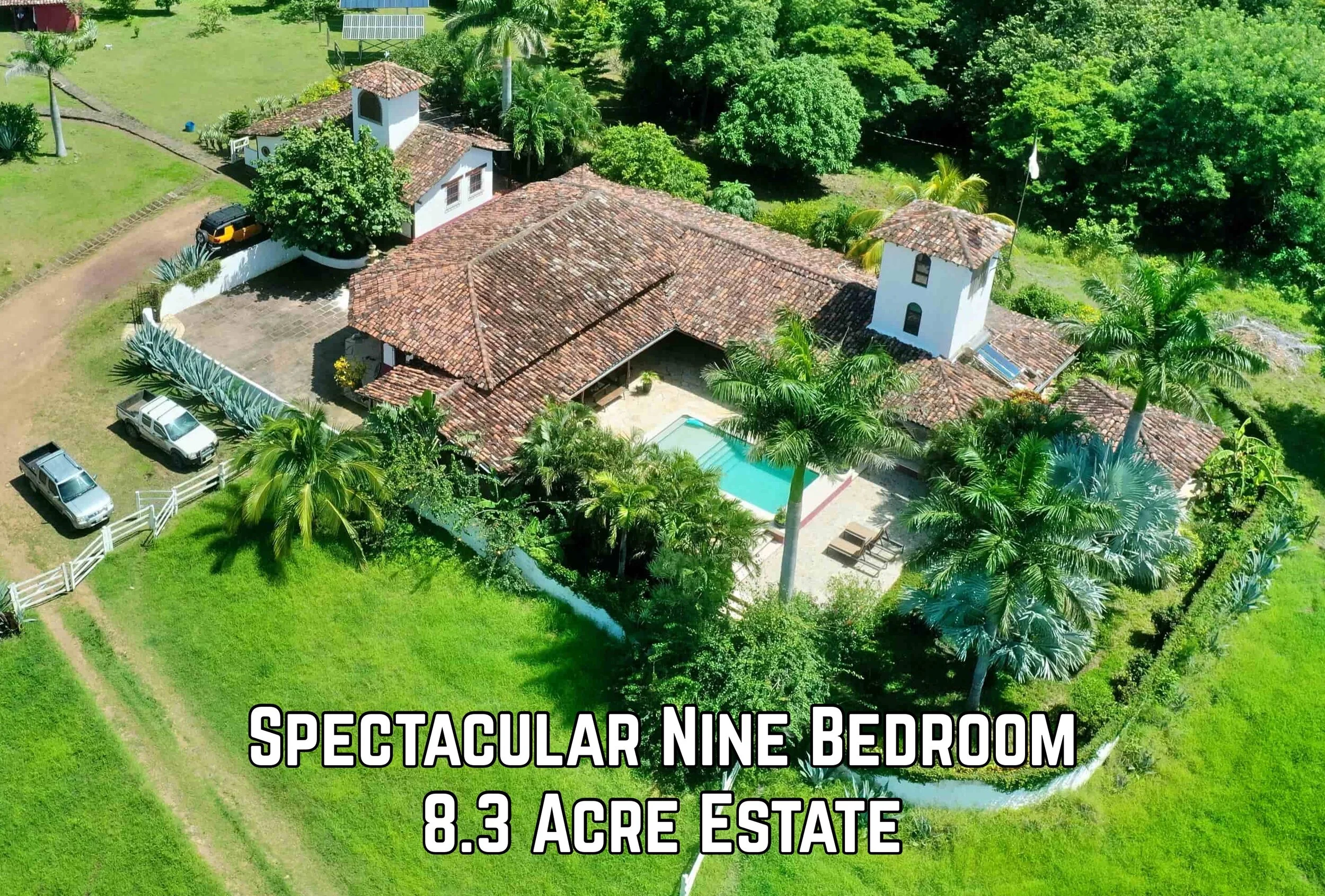 Spectacular Nine Bedroom, 8.3 Acre Estate (Sold)