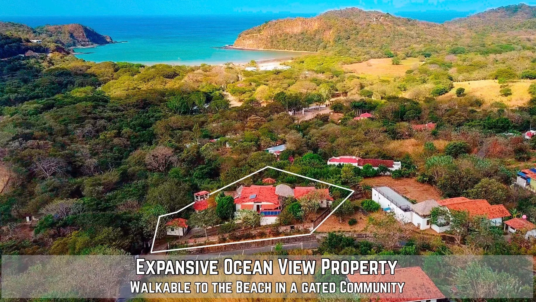 Ocean View Home on Double Lot Walkable to the Beach (Sold)