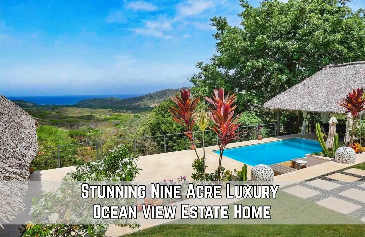 Luxury Nine Acre Oceanview Retreat Near San Juan Del Sur - $795
