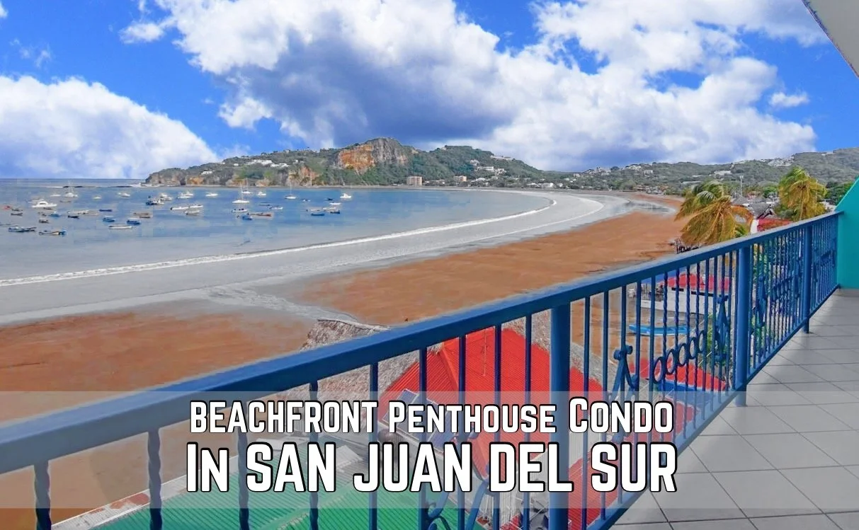 Beachfront Penthouse Two Bedroom Condo - $179k