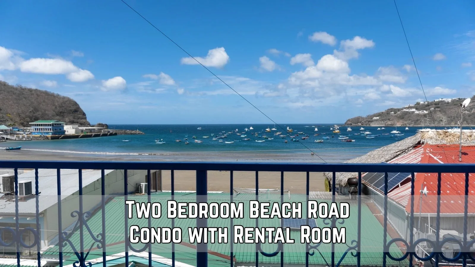 Two Bedroom Beachfront Condo in San Juan Del Sur - $159k