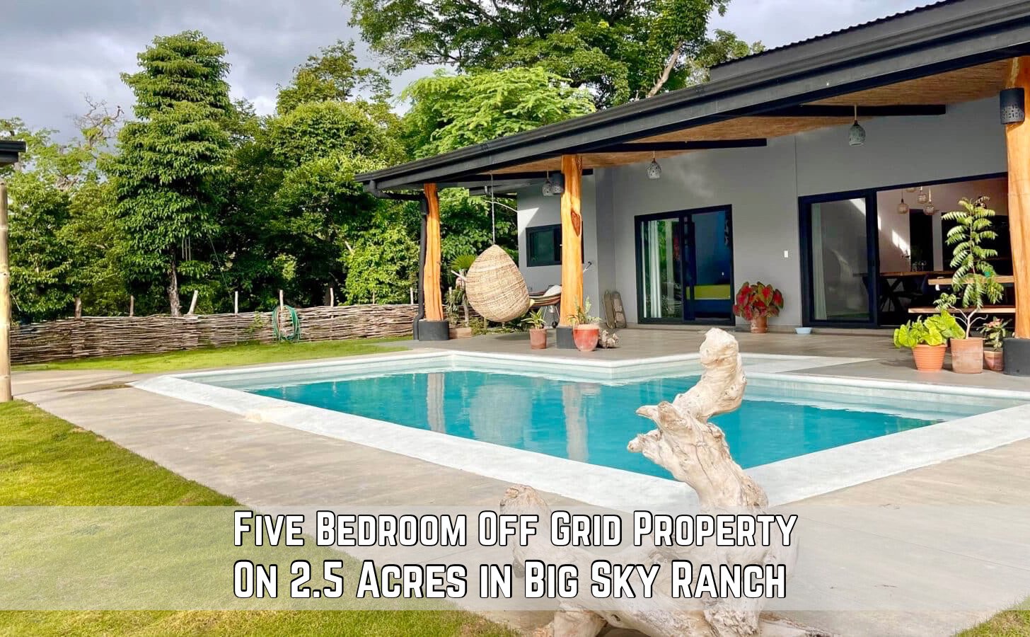 Five Bedroom Home on 2.5 Acres in Big Sky Ranch - $499k