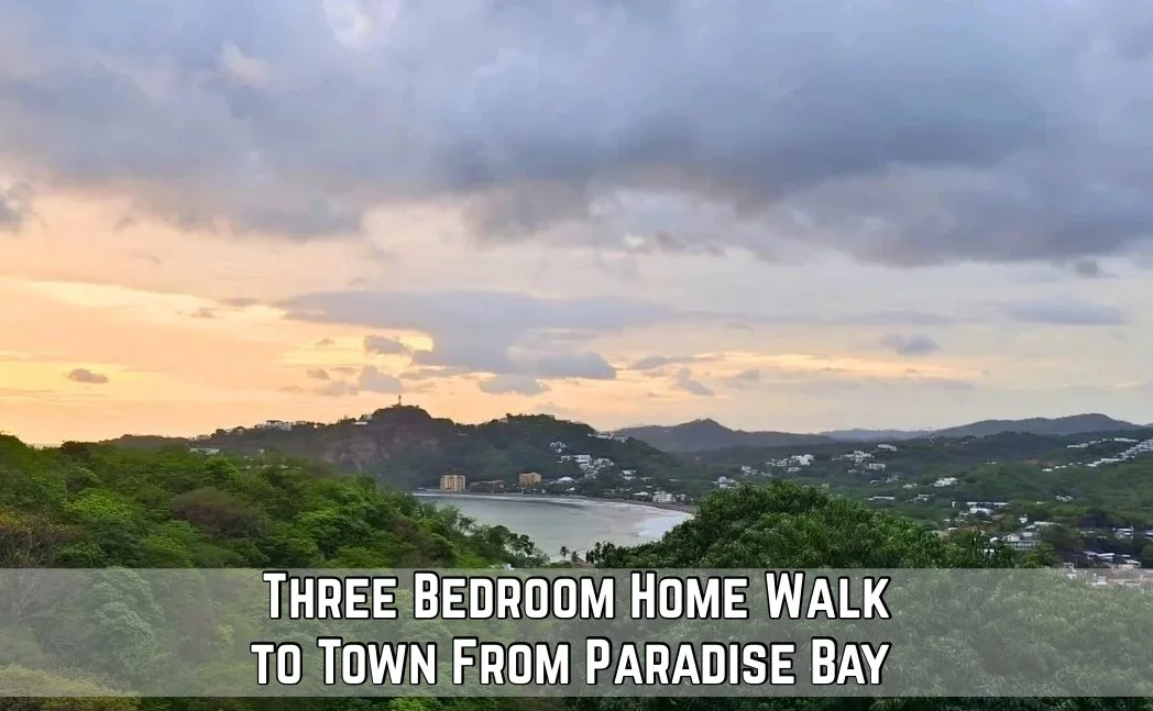 Three Bedroom Ocean View Home Walkable to San Juan Del Sur - Only $190K