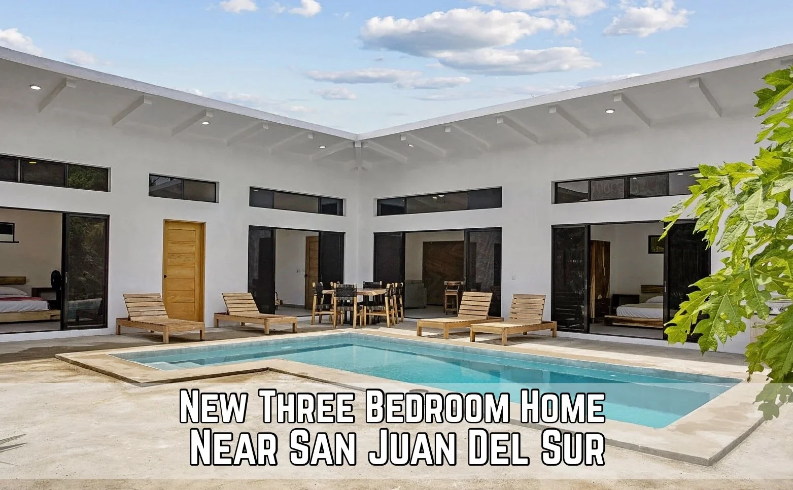 New Three Bedroom Home With a Pool - $239k