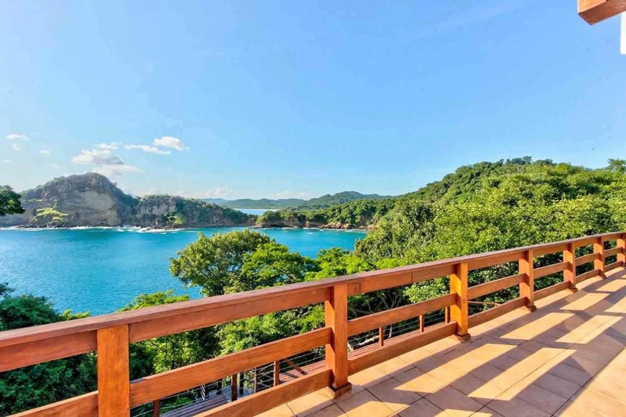 Furnished oceanfront home for sale in Redonda Bay, Popoyo, Tola, Nicaragua