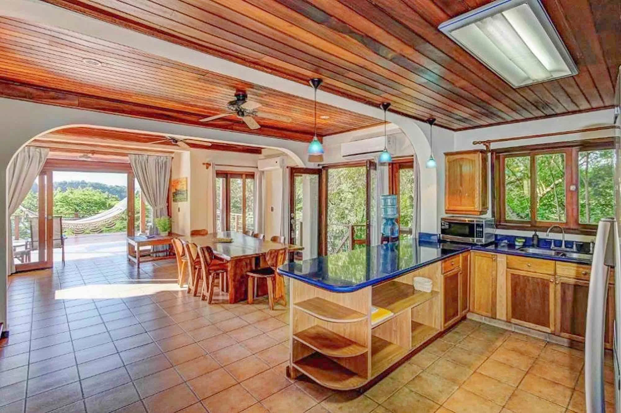 Furnished oceanfront home for sale in Redonda Bay, Popoyo, Tola, Nicaragua