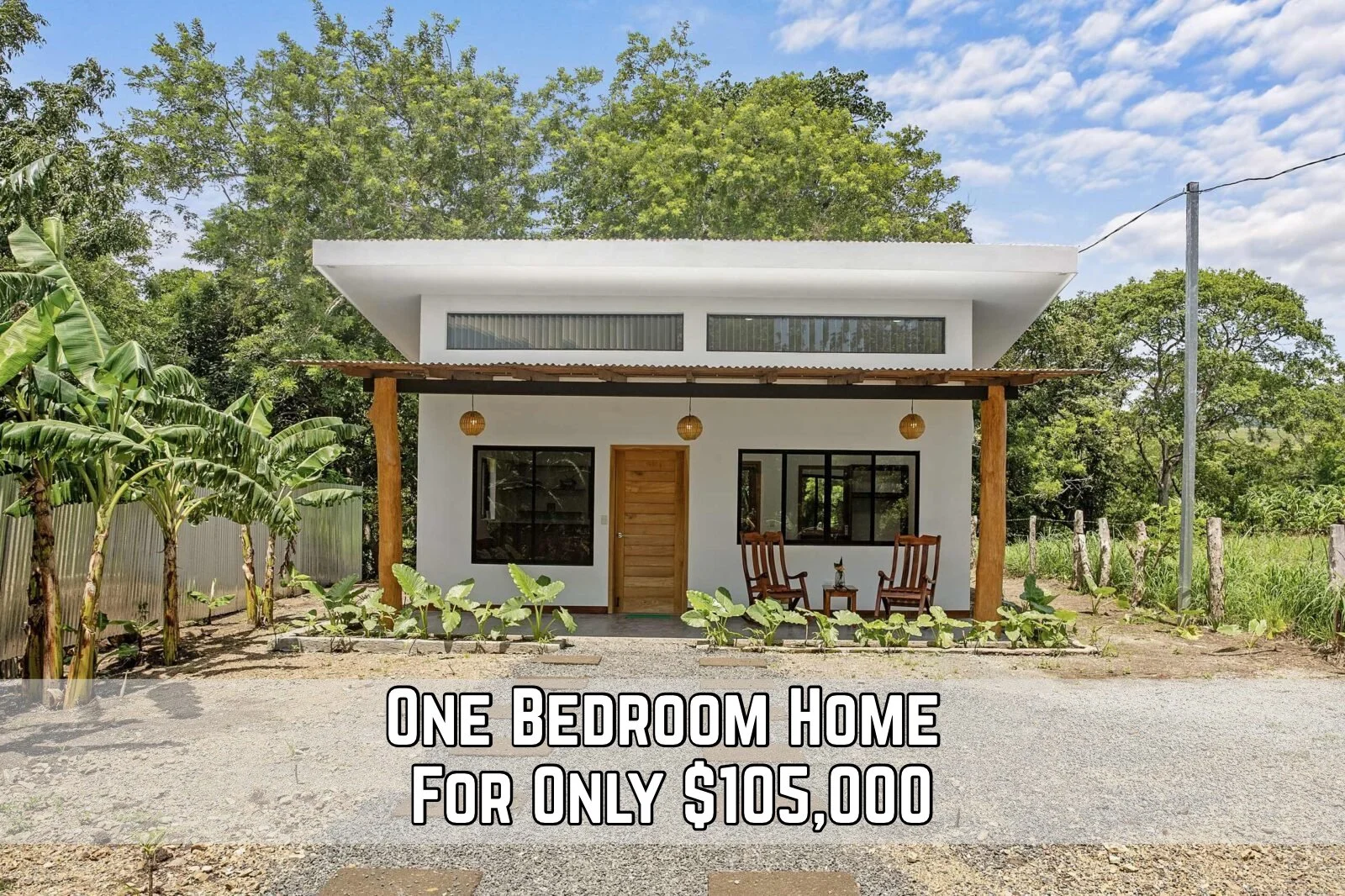 New Furnished One Bedroom Home Near Escamequita - $105k