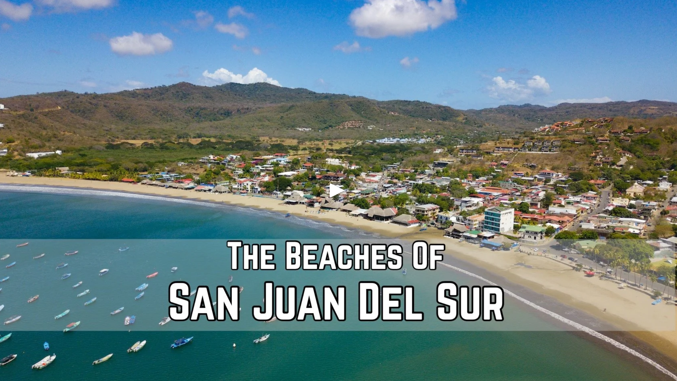 Photo of San Juan del sur nicaragua and the beach in town
