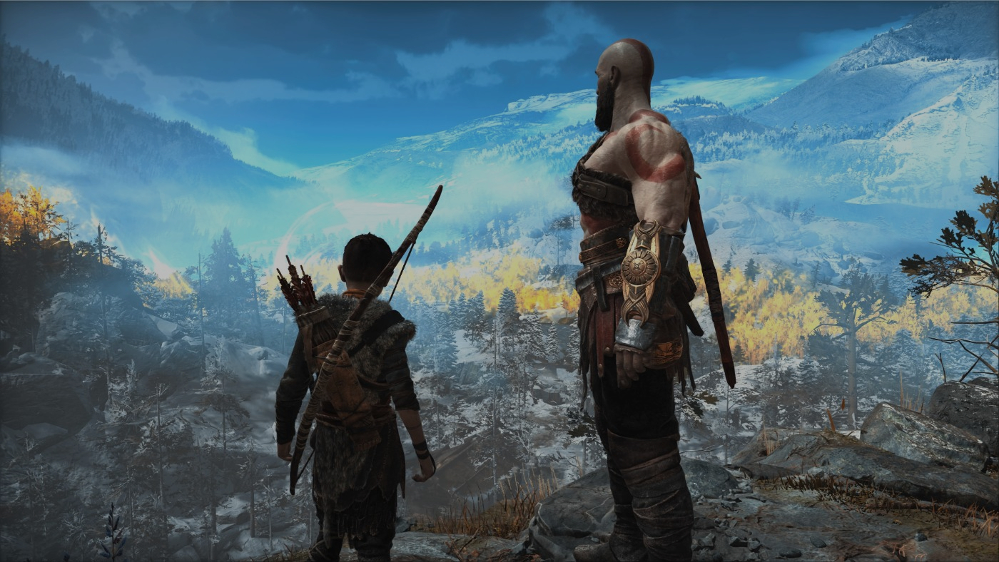 Small detail in Kratos' second interaction with Odin. : r/GodofWar