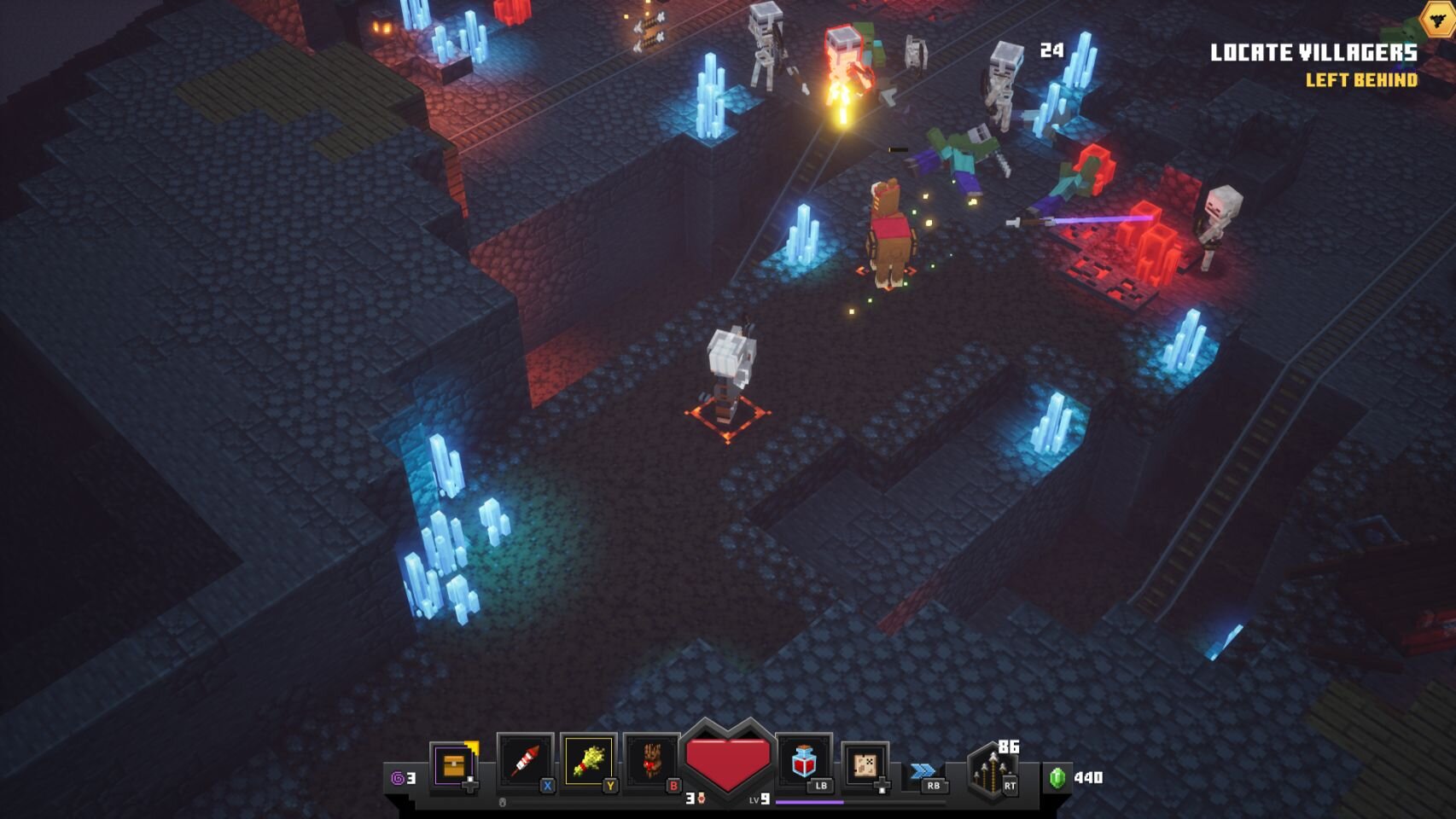 minecraft dungeons review analog