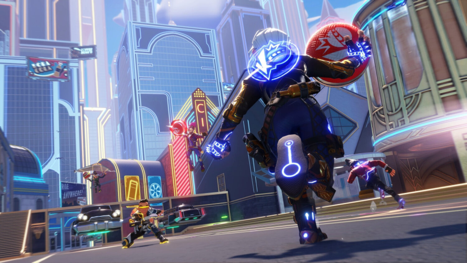 Knockout City review: Dodgeball and Fortnite-like progression team