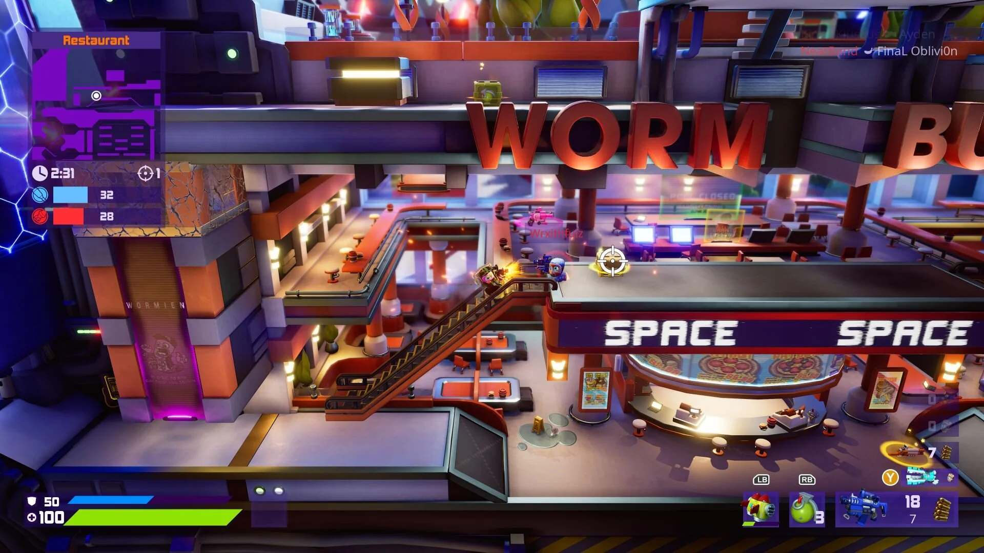 Worms Rumble