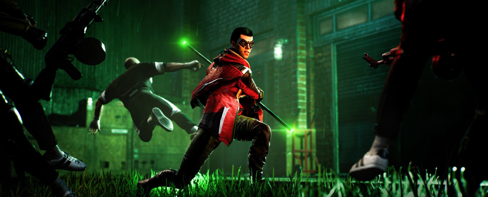 New Gotham Knights reveal debuts Nightwing and Red Hood gameplay