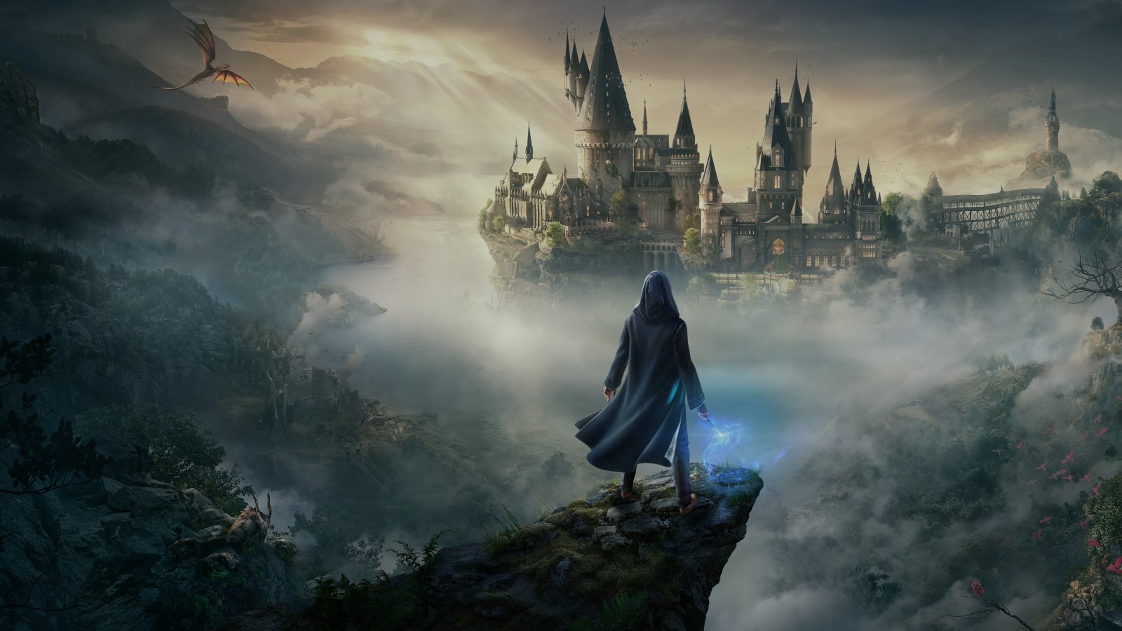Hogwarts Legacy- visiting open world - Steam Deck gameplay 