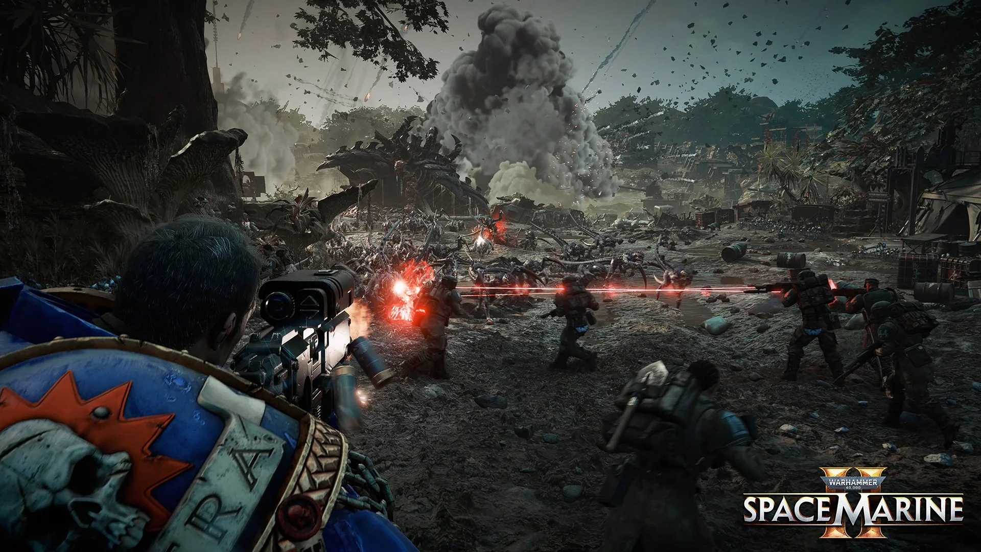 Warhammer Space Marine 2 showcases its 3 player co-op campaign!