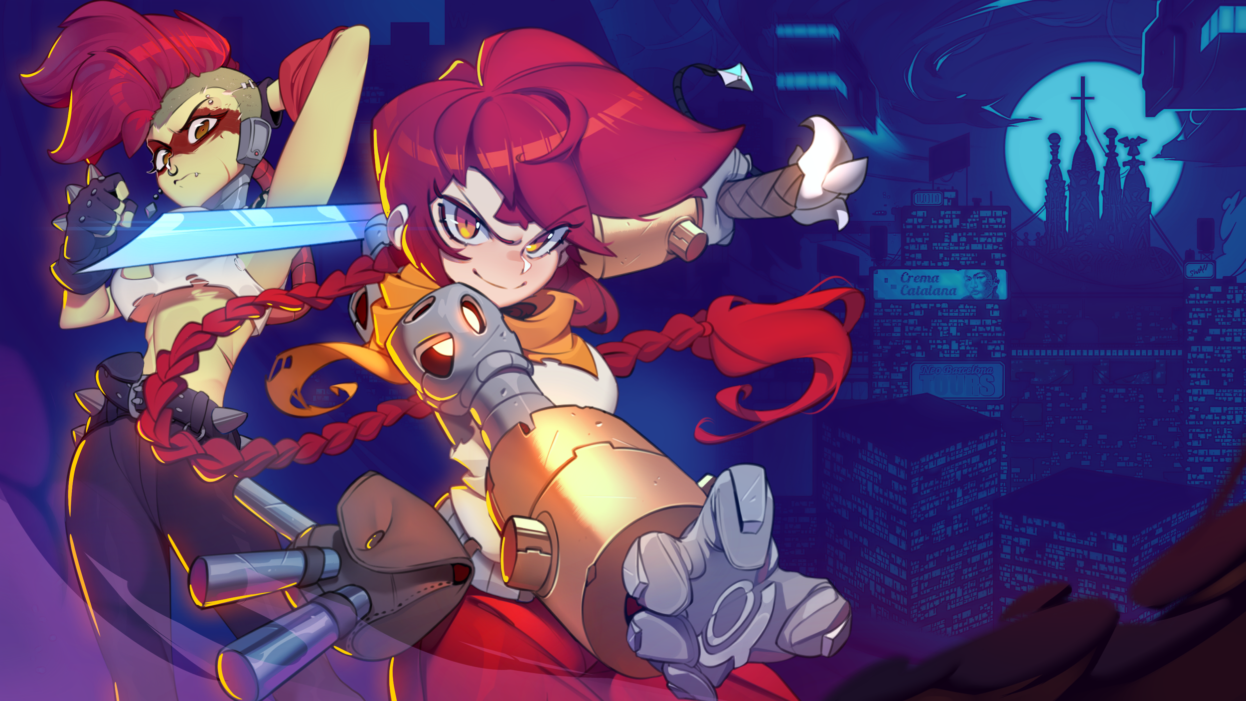 FIGHT THE FUTURE IN ALTERED ALMA, A SPACE OPERA METROIDVANIA!