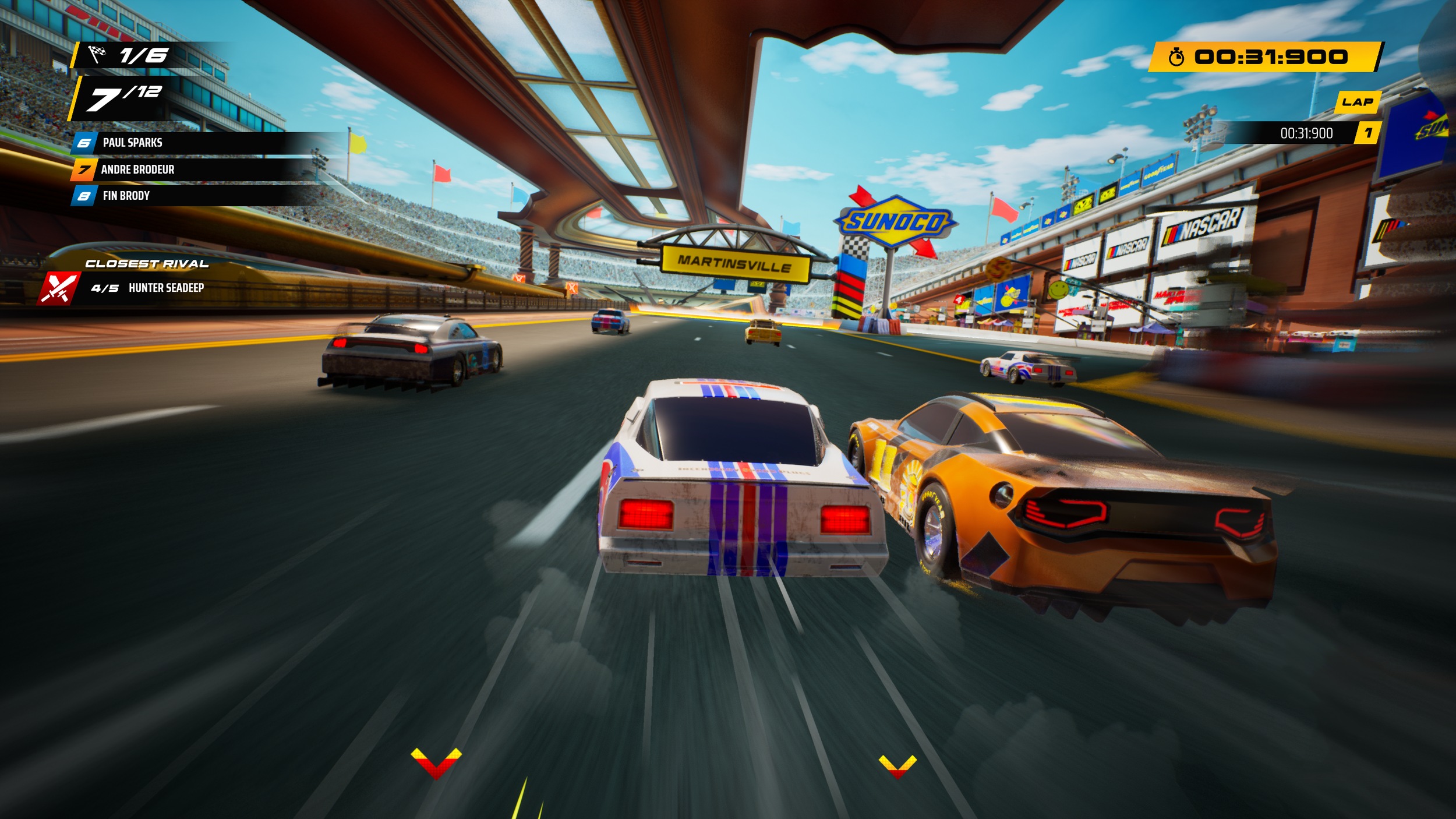 The Race Is On: NASCAR Arcade Rush Out Today On PC & Consoles
