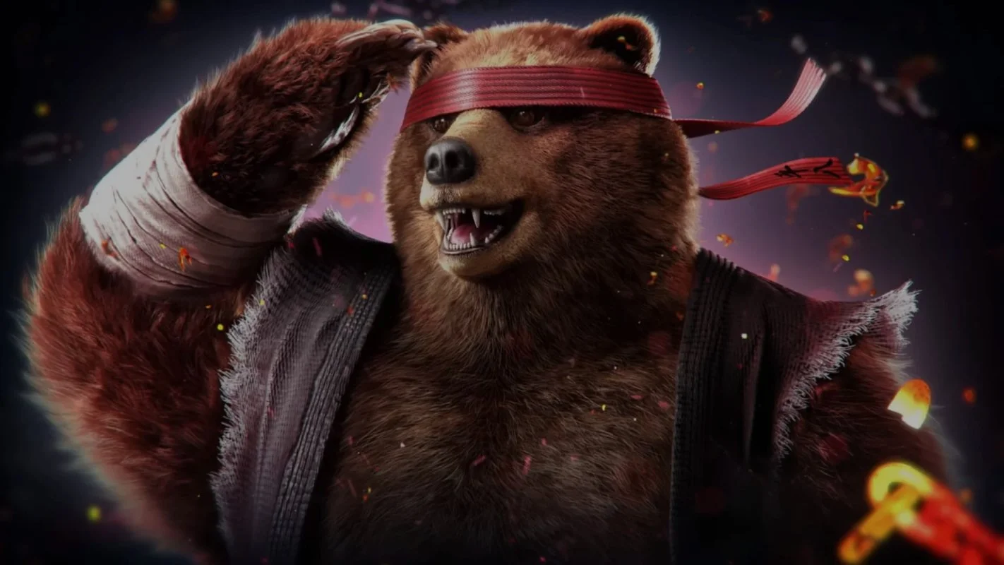 Kuma joins the fight in Tekken 8!