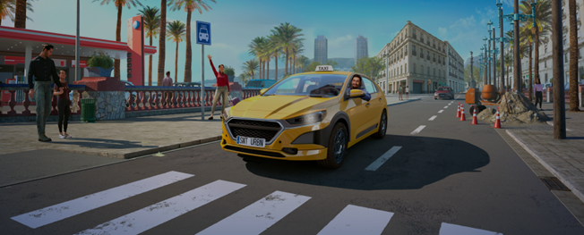 Taxi Life: A City Driving Simulator: New video presents driving experience in Barcelona
