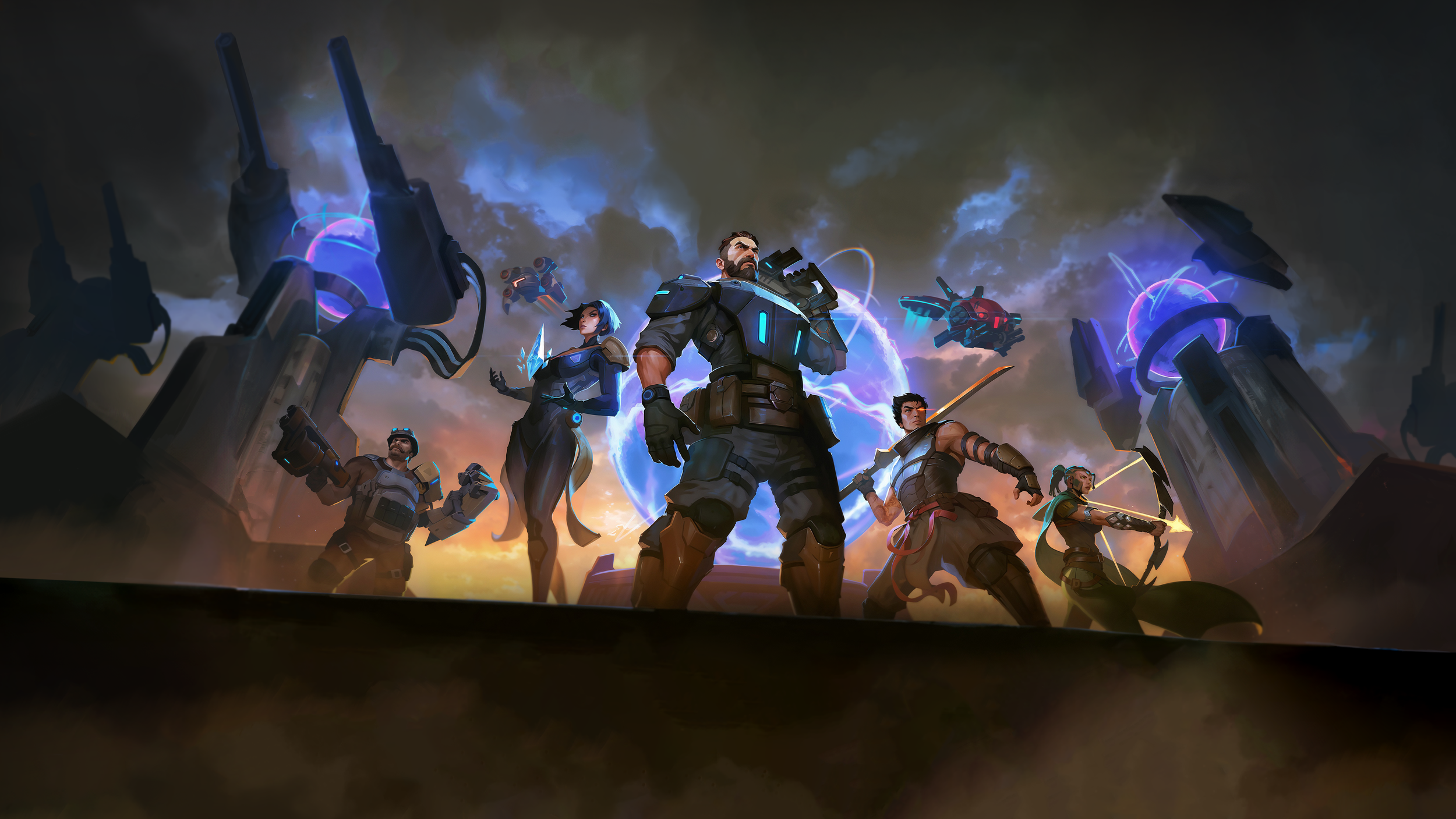 Humanity Needs You! Epic Co-Op ARPG Base Defense Shooter Wardens Rising Coming to PC and Console in 2024.
