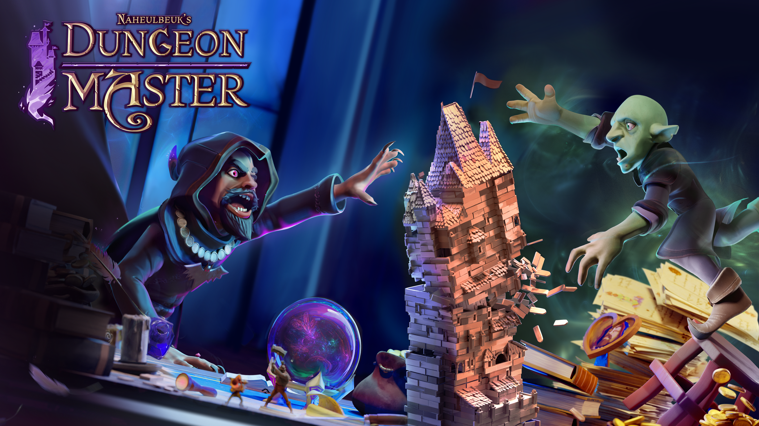 The Wacky Dungeon of Naheulbeuk is Available Now on Consoles!