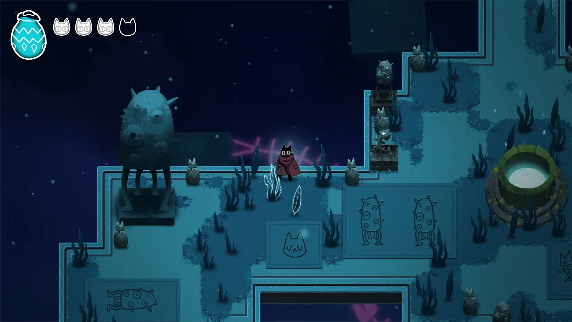 Clean up the afterlife as a feline janitor in Crypt Custodian, launching Aug 27th!