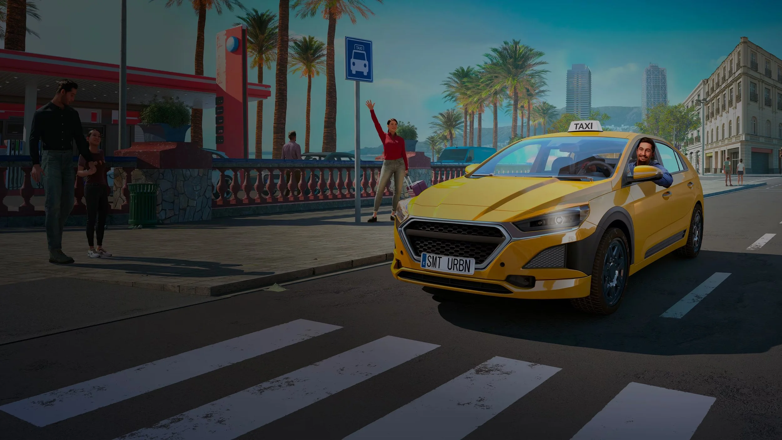 Taxi Life: A City Driving Simulator:Console Gamers Can Now Take The Wheel