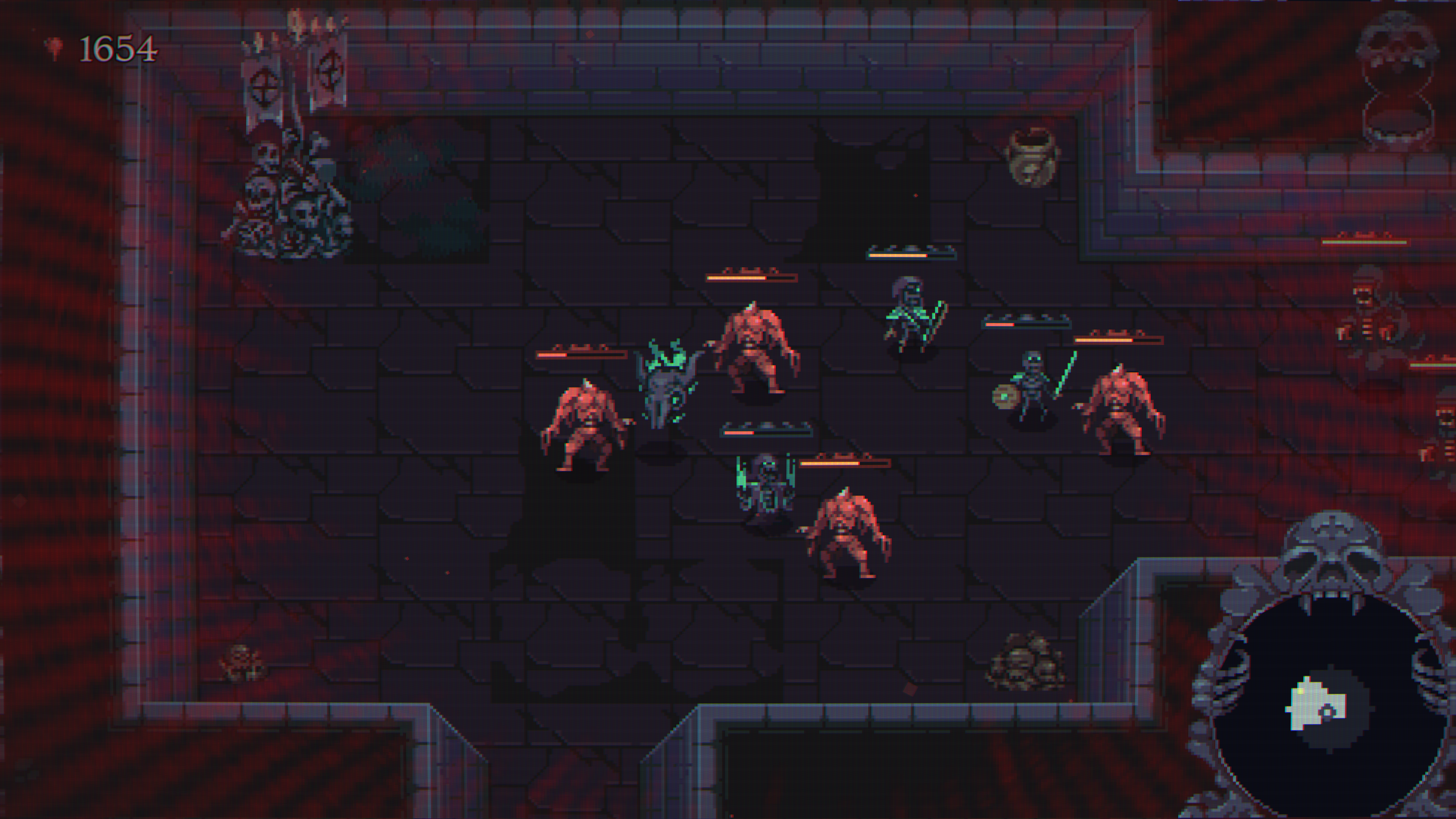 Indie Studio 8BitSkull Reveals Creepy New Necromancy-Fueled Dungeon Crawler Skull Horde!