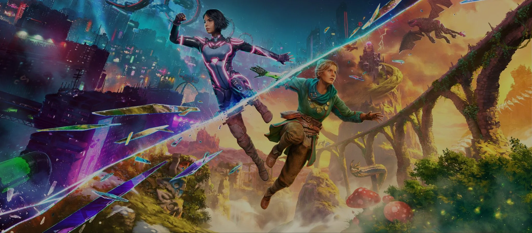 HAZELIGHT AND EA ORIGINALS REVEAL SPLIT FICTION, AN ACTION-PACKED CO-OP BUDDY ADVENTURE THAT JUMPS BETWEEN SCI-FI AND FANTASY WORLDS, COMING MARCH 6!