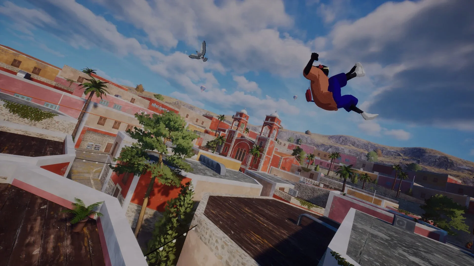 Rooftops and Alleys: The Parkour Game