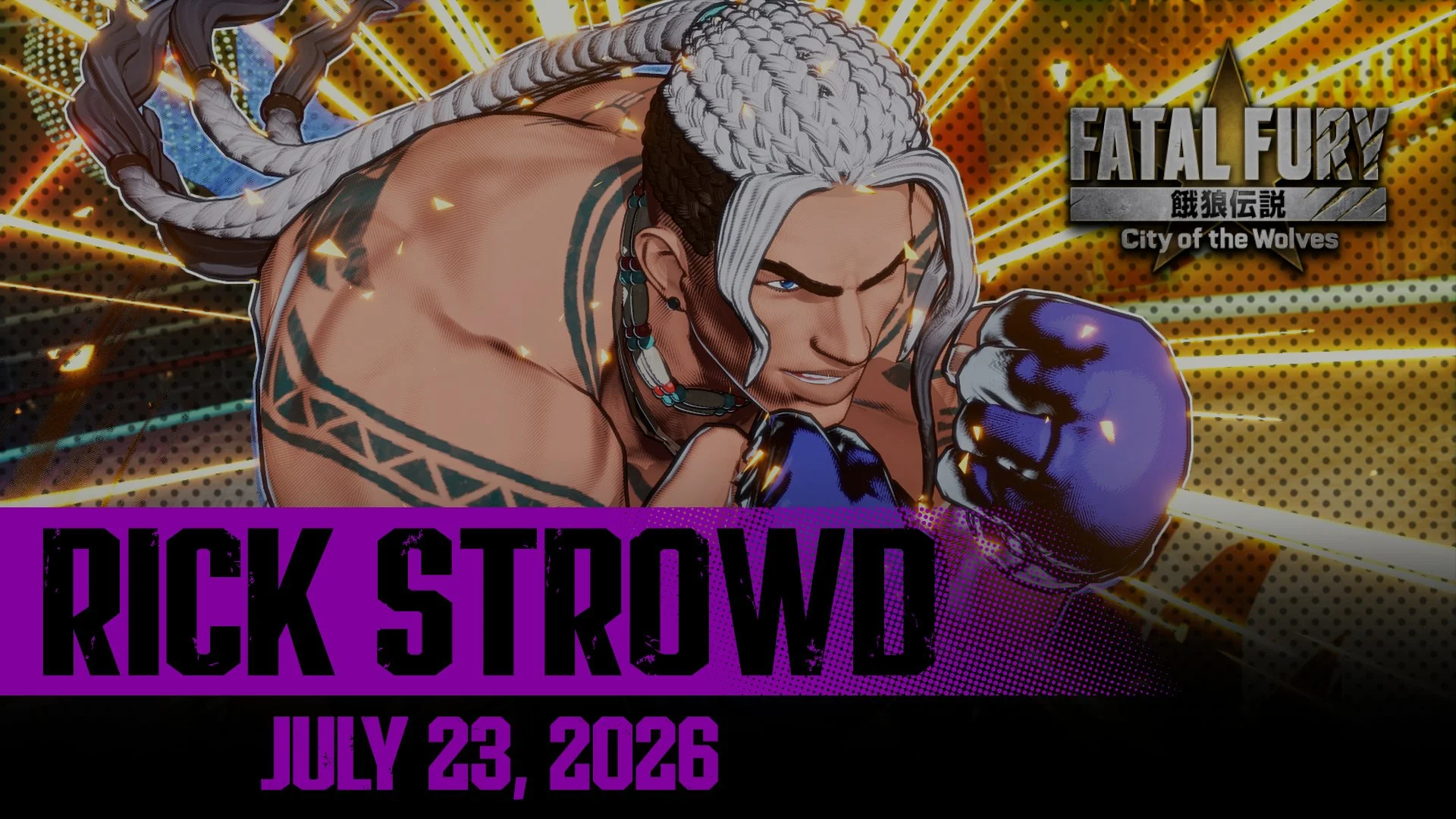 Rick Strowd enters the fury with City of the Wolves!