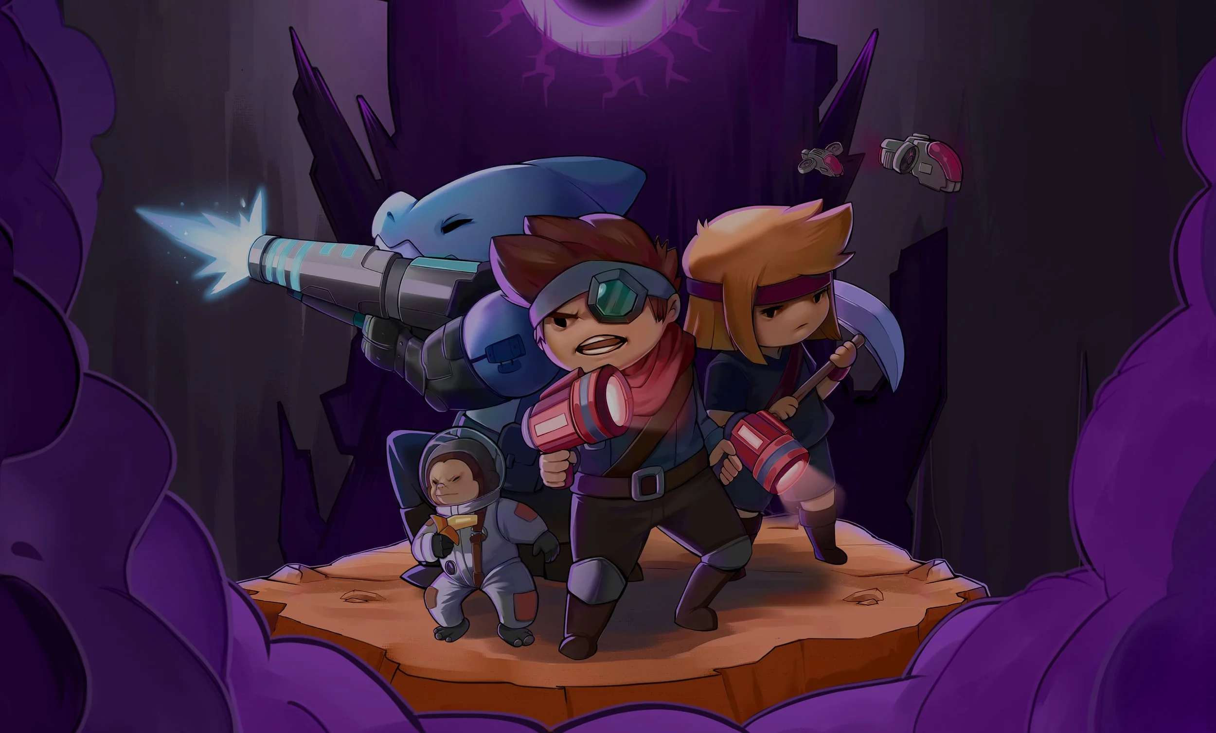 Mine Mysterious Minerals and Risk it All for Riches in MineGeon: Renegades — Out Now on Steam!
