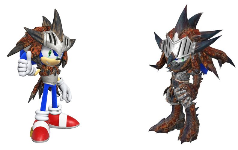 Sonic Frontiers x Monster Hunter Collab Pack Trailer 