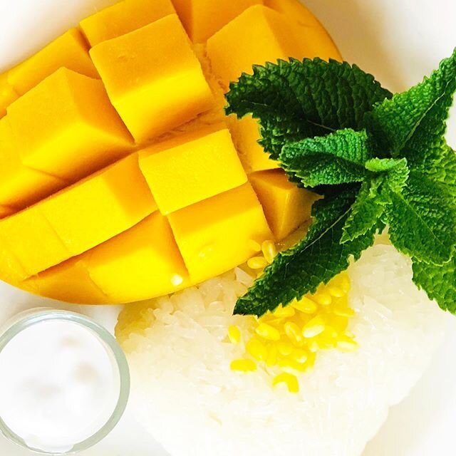 Mango 🥭 sticky rice ready to serve @topthai_greenwich @topthai_vintage .

We are back to server normal hour now after the curfew 11 am -9 pm 
Lunch special everyday 
Happy hour everyday and every moment @topthai_greenwich .

@topthai_greenwich 
Save
