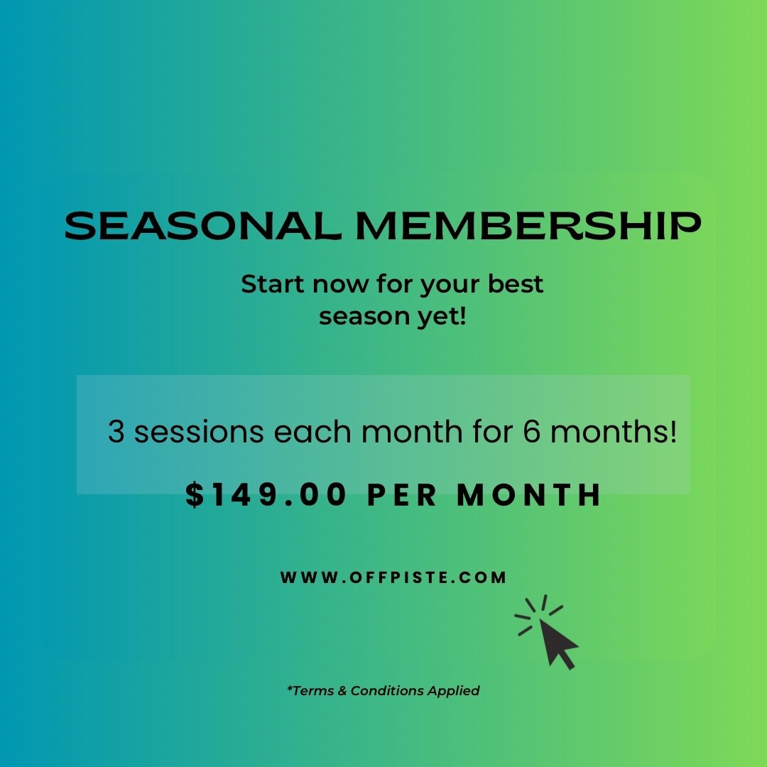 Our membership offer is a perfect fit to get those legs ready for the upcoming season ❄️
*
*
*
#mthotham #mtbuller #fallscreek #smiggins #perisher #thredbo #welcometoourlodge #skiing #snowboarding #simulator #training #fitness #rehab #experience #see