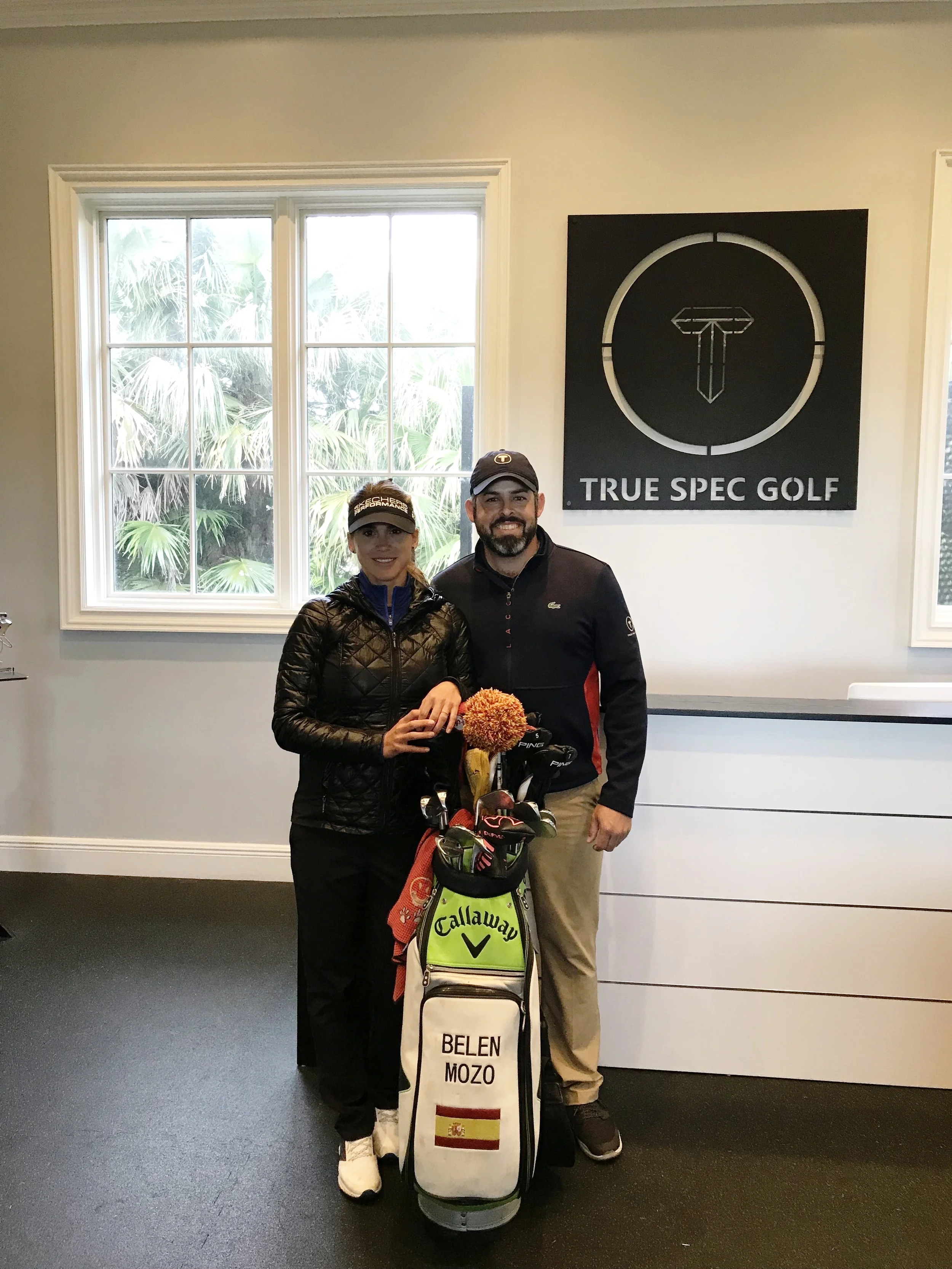 Andy Victoriano @ and I at True Spec @truescpecgolf in Trump Doral, Miami. 