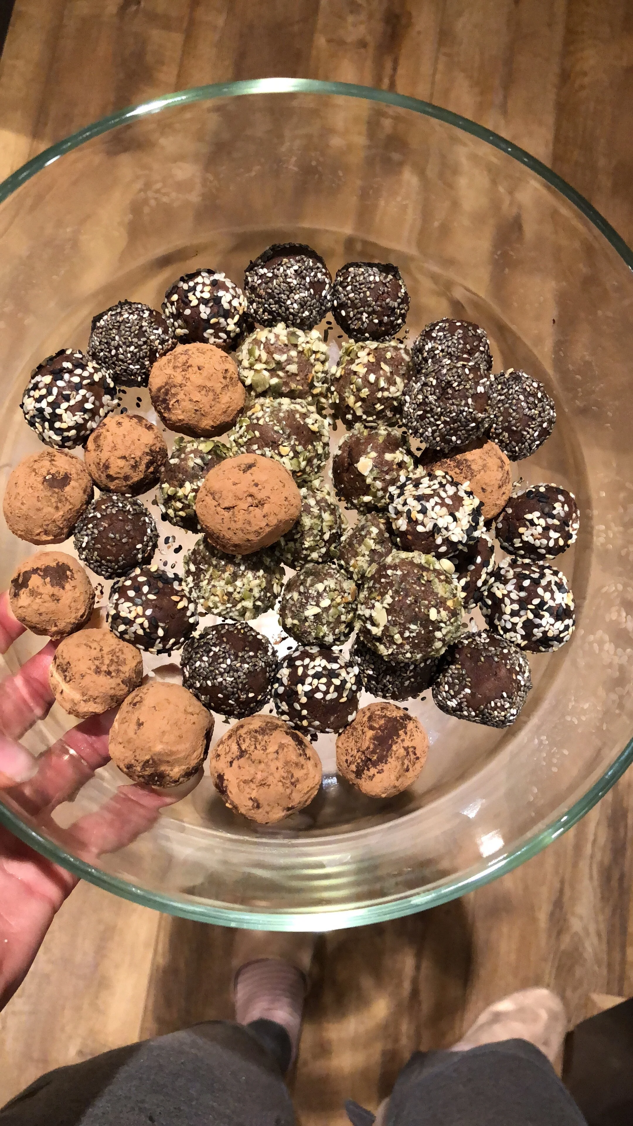 DATE PASTE PROTEIN BALLS