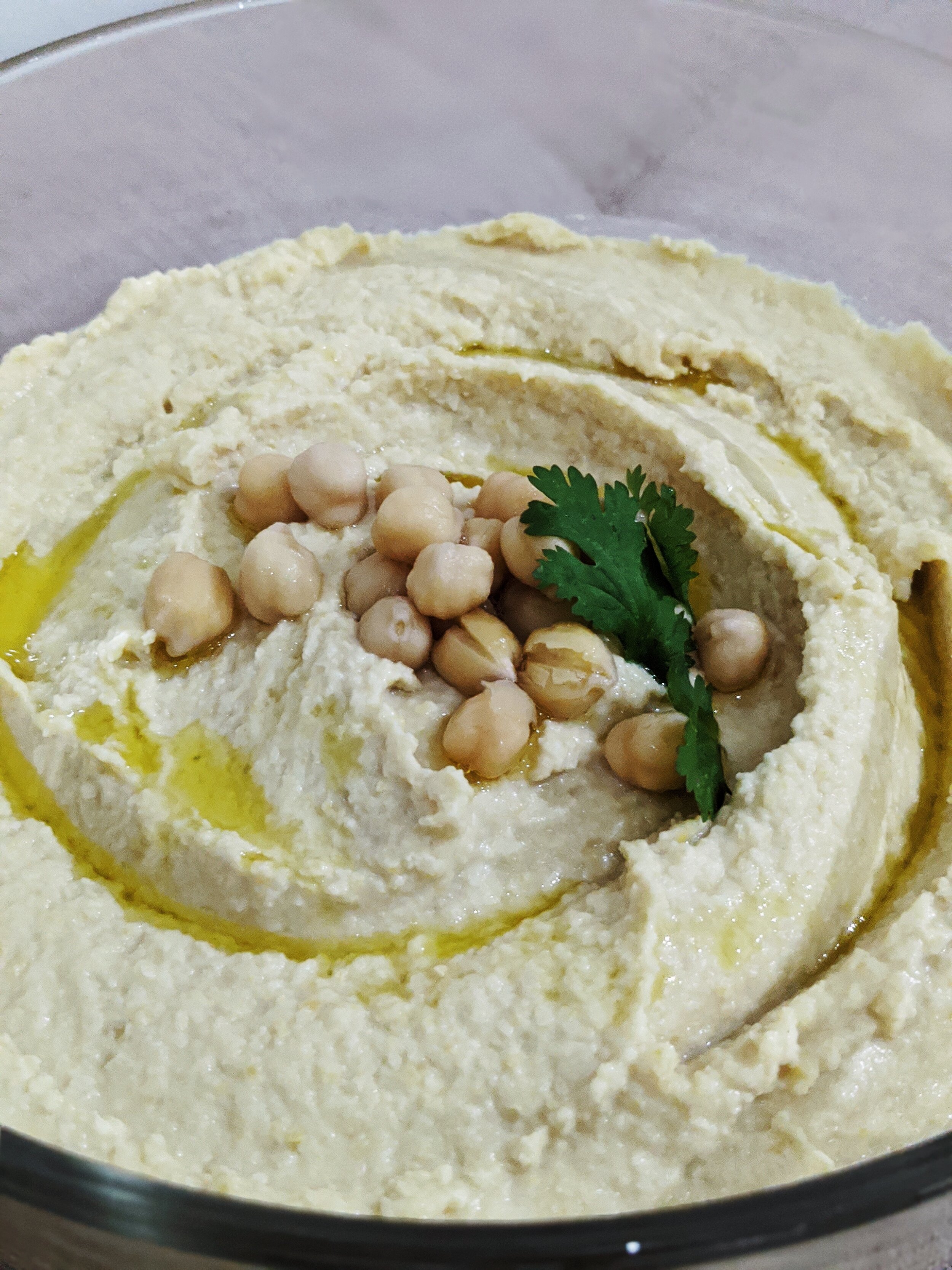 HOMEMADE HUMMUS