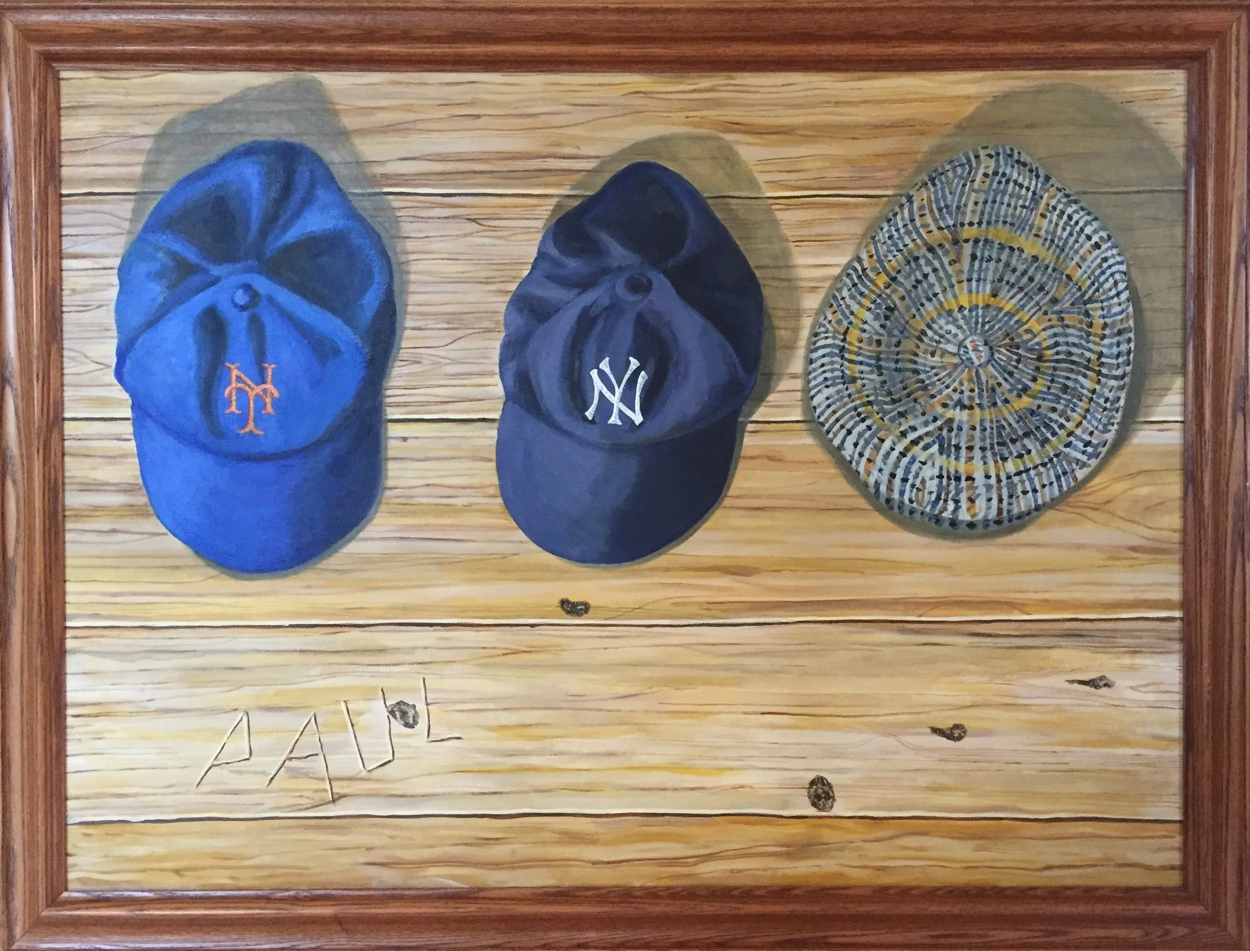 Hats - acrylic (32 in x 25 in)