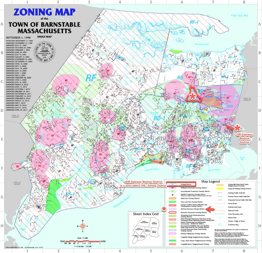 2 very small zones. That's not a very welcoming view for any capital investment from this $1.8B MA industry. 
