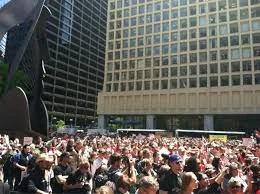 Sat July 13, 9:15 AM Shabbat Services At DALEY PLAZA Followed by Rally at 11 AM