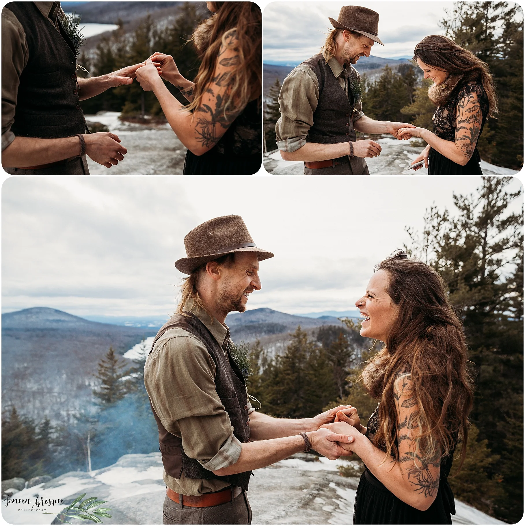 Groton State Park Wedding Vermont